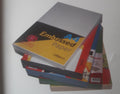 Embossed paper A4 100pcs in assorted colours